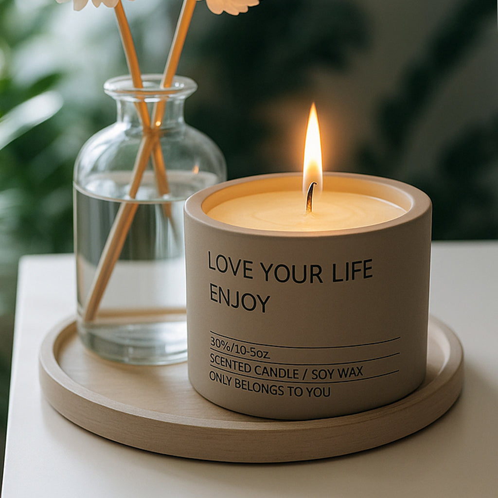 Scented Soy Wax Candle