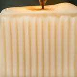 Cube Soy Wax Candle- Natural & Stylish