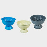 Set of 3 Decorative Metal Bowls