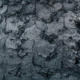 Textured Grey Decorative Throw with Abstract Pattern