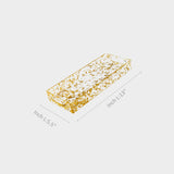 Terrazzo Oval Resin Tray