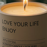 Scented Soy Wax Candle