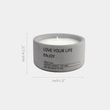 Scented Soy Wax Candle