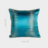 Teal Decorative Cushion Cover