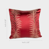 Luxury Red & Gold Decorative Cushion Cover