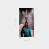 Long Neck Rabbit Wall Art