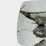 Marble Top Coffee Table with Metal Base