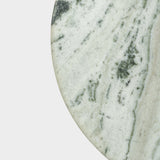 Marble Top Nesting Side Tables with Metal Base