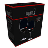 Riedel | Vinum – Cabernet Sauvignon/Merlot | 650 ml | Crystal | Clear | Set of 2