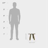 Metal Top Coffee Table with Metal Base