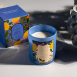 Amber Oak Moss Relaxation Aroma Candle.