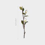 Artificial White Magnolia Flowers 