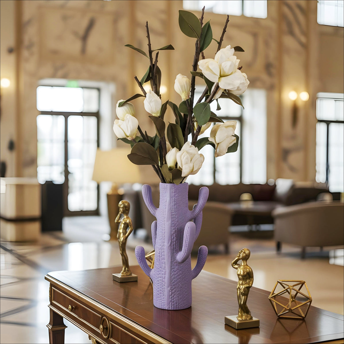 Artificial White Magnolia Flowers for Home Decor