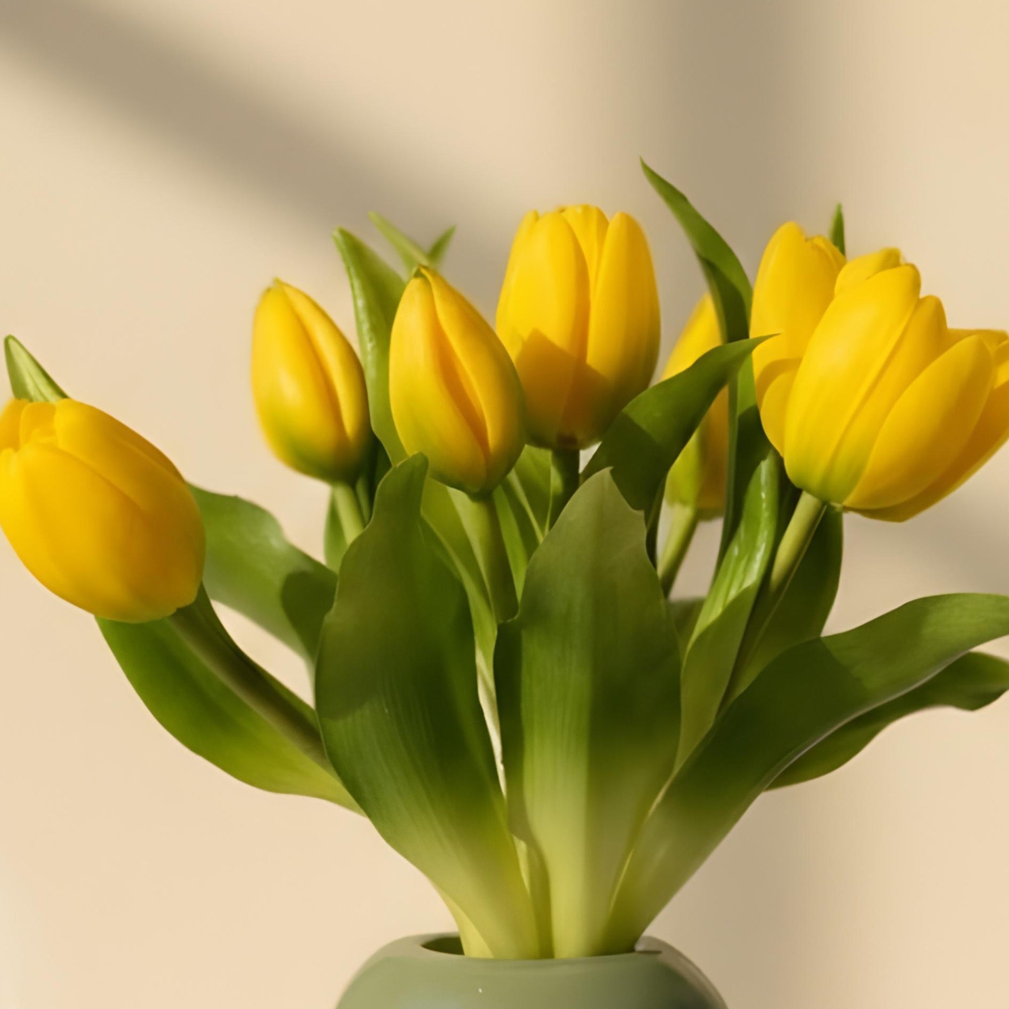 Artificial Yellow Tulip flowers