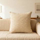 Beige Comfort-Weave Cushion Cover