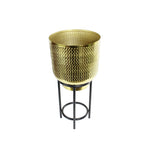 Big Brass Gold Planter Set of 2