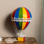 Big Colourful Metal Hot air Balloon Decor