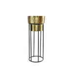Big Golden Era Metallic Indoor Planter Set of 2