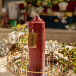 Big Red Pillar Candles