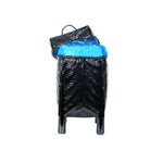 Black Handmade Small Bamboo Basket Cum Dustbin