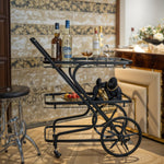 Black Iron Bar Trolley