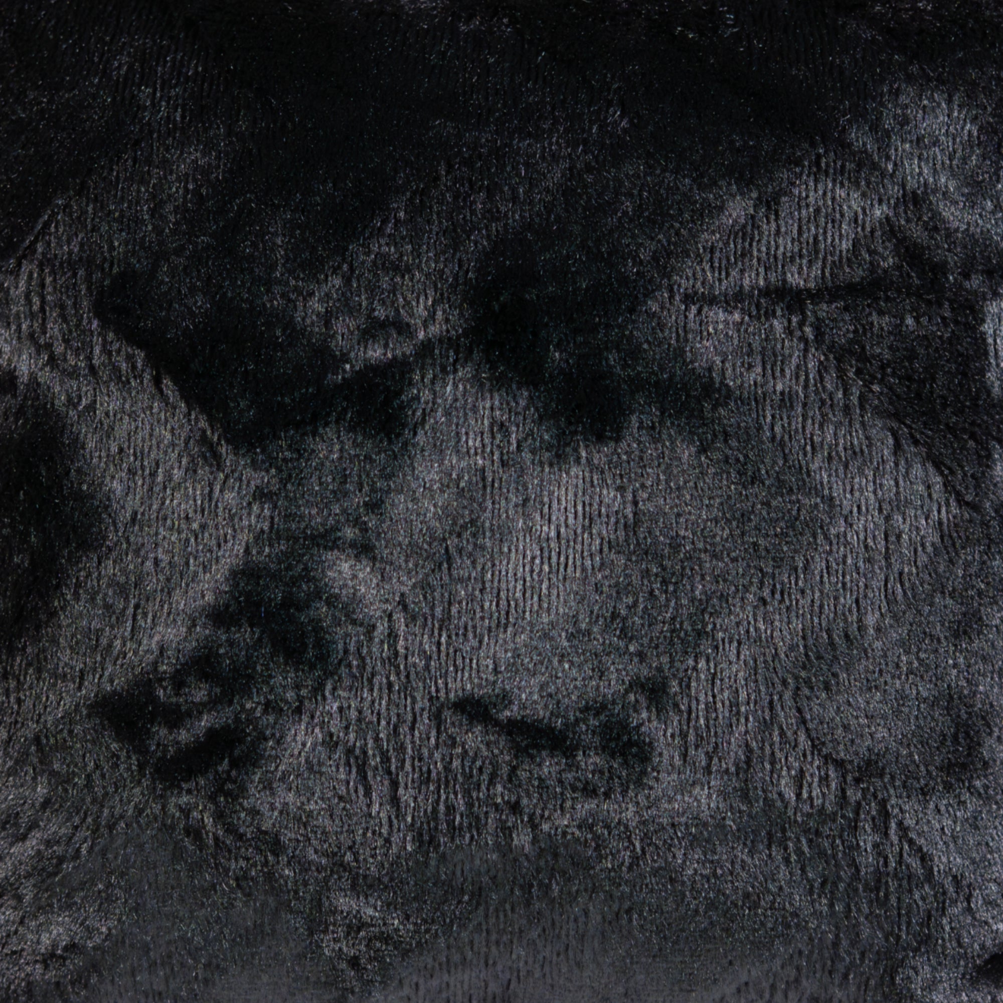 Black Zigzag Textured Cushion Cover.