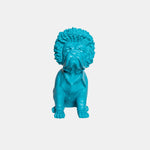 Blue Dog Gentle Resin Artifact