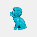 Blue Dog Gentle Resin Statue