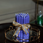 Blue Stick Candles.