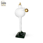 Cartoon Sculpture Crown Blowing Bubble 