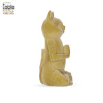 Cat Zen Praying Statue