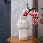 Ceramic Contour Rectangular Mix Vase