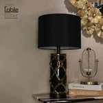  Ceramic Table Lamp in Black