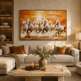 Galloping Horses Canvas Wall Art