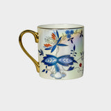 Classic Floral Porcelain Mug 