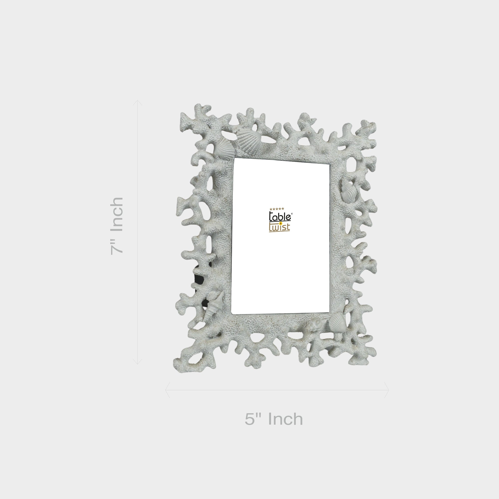 Coral-Inspired Resin Photo Frame..

