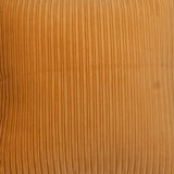 Mustard Yellow Pleated Soft Cushion Cover