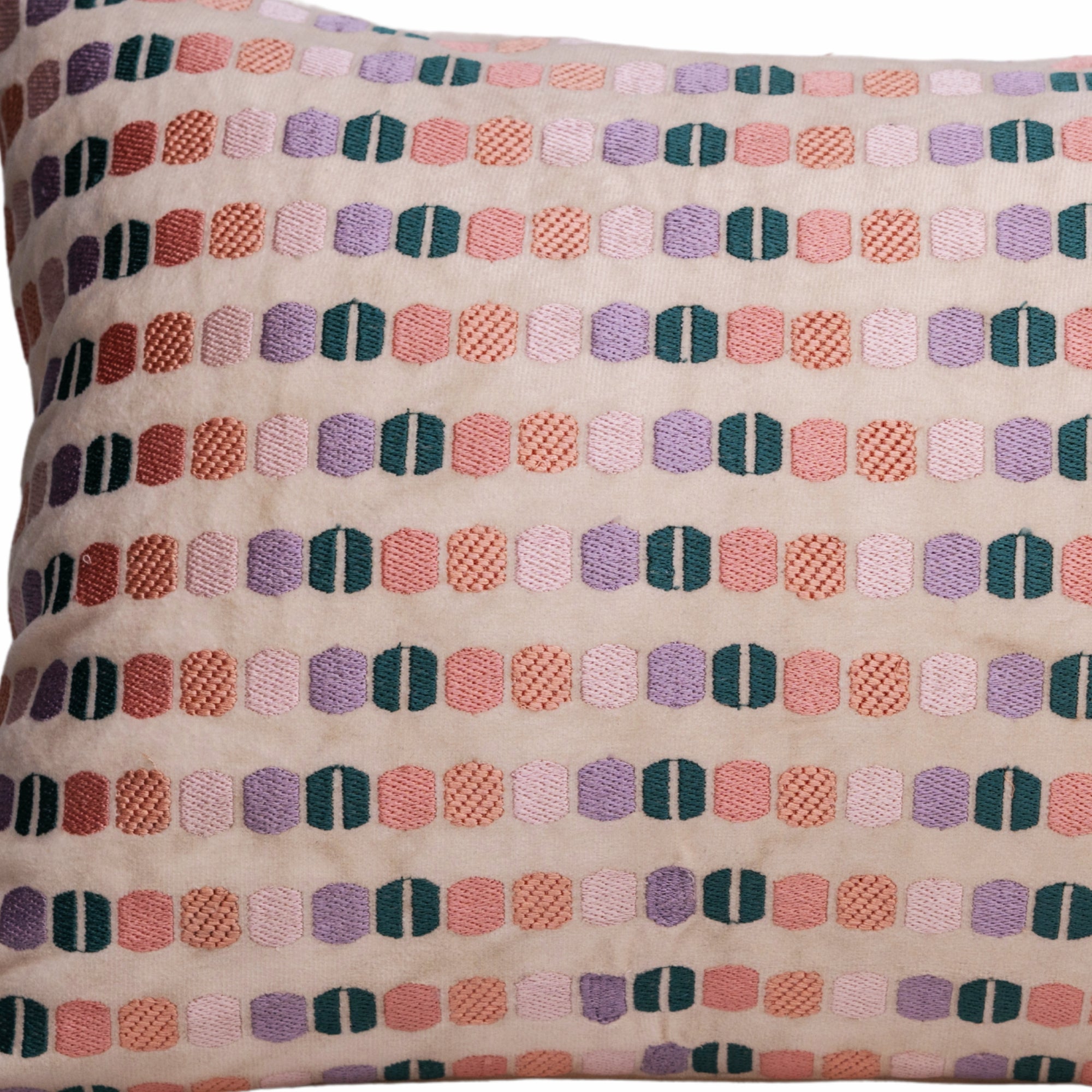 Cute Geometric Print Cushion Cover