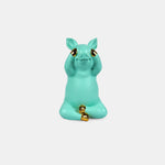 Cute Green Pig (See No Evil) Artifact