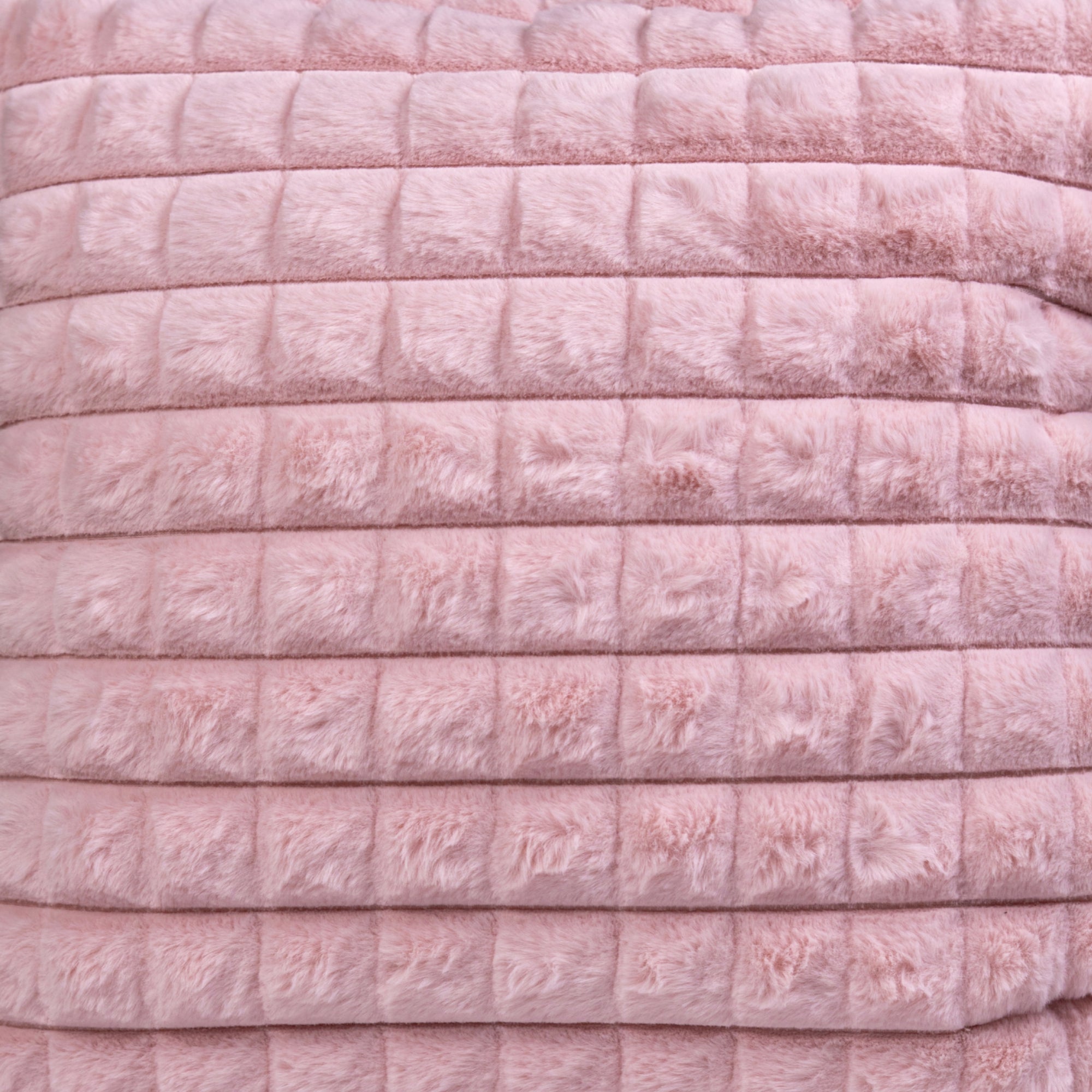 Cute Textured Pink Cushion Cover.