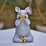 Cute gray Pig (Hear No Evil) Artifact