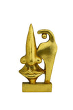 Golden Surrealist Sculpture