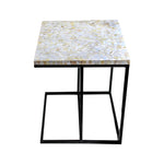 Designer Square Bull Horn Table