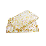 Gold Flakes Acrylic Decorative Trays