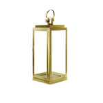  Golden  and glass lantern