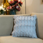 Gray Diamond Cushion Covers