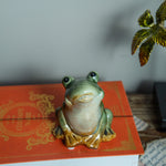 Green Ceramic Frog