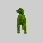 Green Velvet-Finished Sheep Statues.