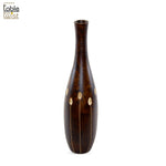 Handcrafted Small Mudgal Bamboo/Wooden Vase