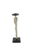 Human Figure Metal Candle Stand
